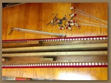 soundboard with reeds, mutes